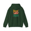 Peace Love Birds Unisex Hoodie Back Design - Cozy Sweatshirt for Nature Lovers