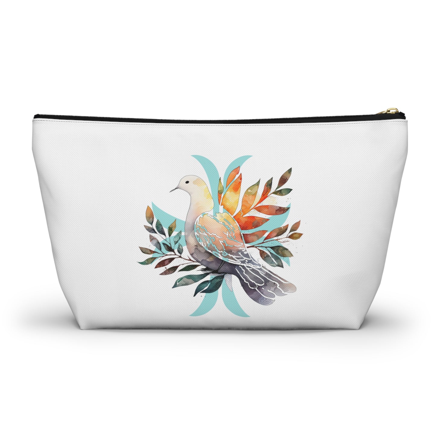 Peaceful Dove Accessory Pouch in White