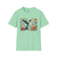 Hummingbird in Bloom Unisex Softstyle T-Shirt