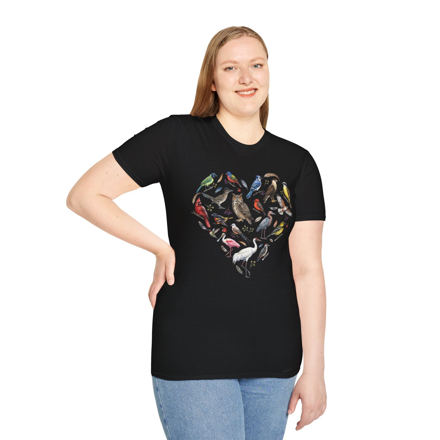 Heart of Texas Birds T-Shirt for Bird Lovers & Birdwatchers