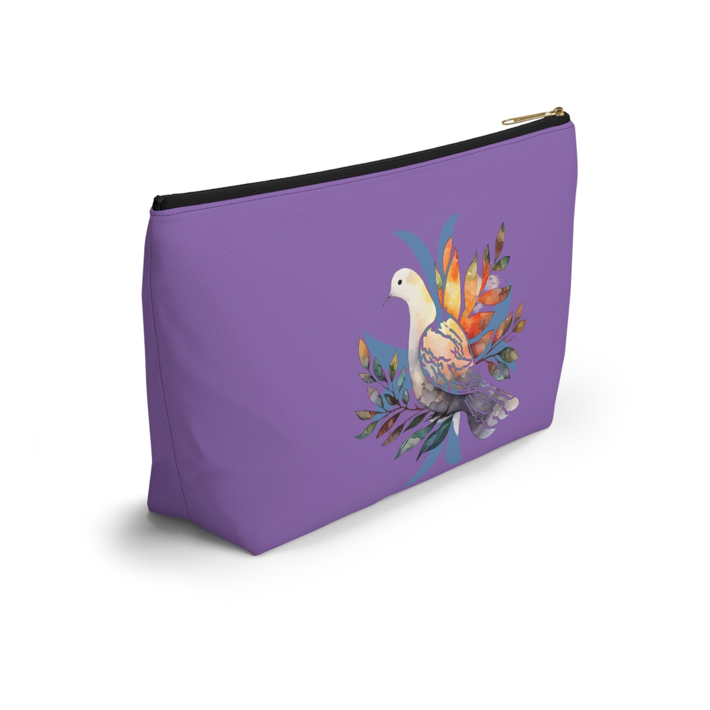 Peaceful Dove Accessory Pouch in Purple
