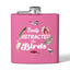 Easily Distracted By Birds Stainless Steel Flask - 6oz