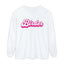 Pink Birder Unisex Garment-dyed Long Sleeve T-Shirt