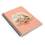 Vintage - Be Mine - Spiral Notebook - Cute Floral Love Bird Design