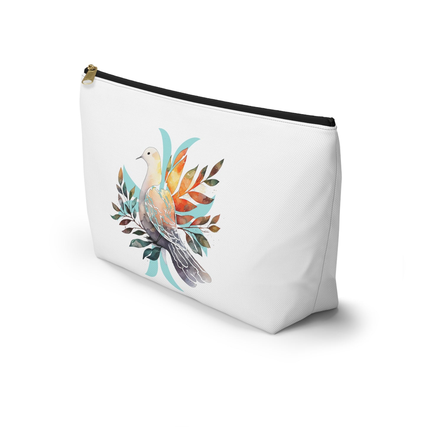 Peaceful Dove Accessory Pouch in White