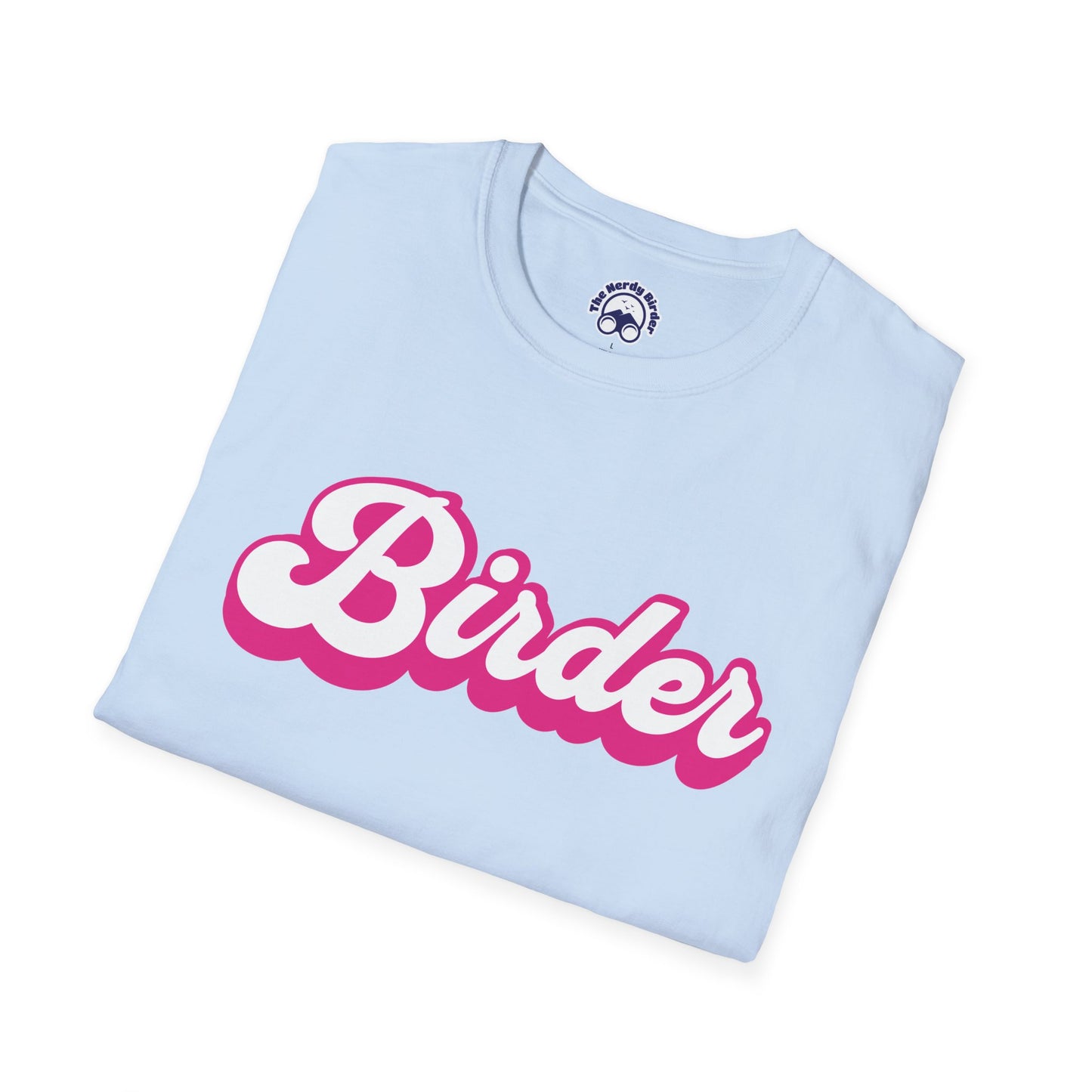 Birder Unisex Softstyle T-Shirt - Retro Vibe Tee for Casual Wear