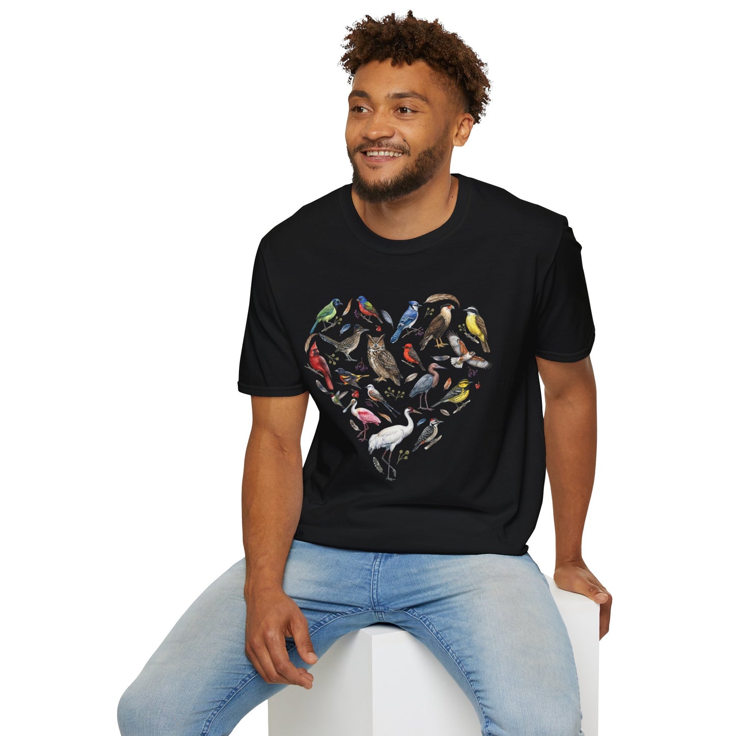 Heart of Texas Birds T-Shirt for Bird Lovers & Birdwatchers