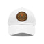 The Nerdy Birder - "Birding Heals the Mind and Soul" Dad Hat, Leather Patch Cap, Perfect Gift for Dads, Nature Lovers, Casual Style Cap, Summer Accessories