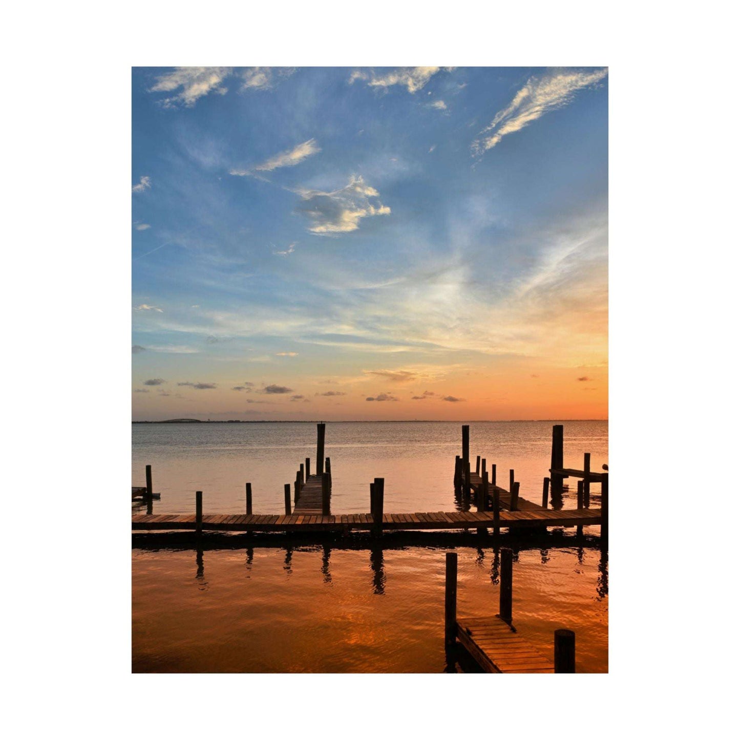 Serene Sunset Matte Vertical Poster - Perfect Wall Art for Home Decor