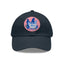 The Nerdy Birder - "Calm The Flock Down" Dad Hat, Leather Patch Cap, Perfect Gift for Dads, Nature Lovers, Casual Style Cap, Summer Accessories