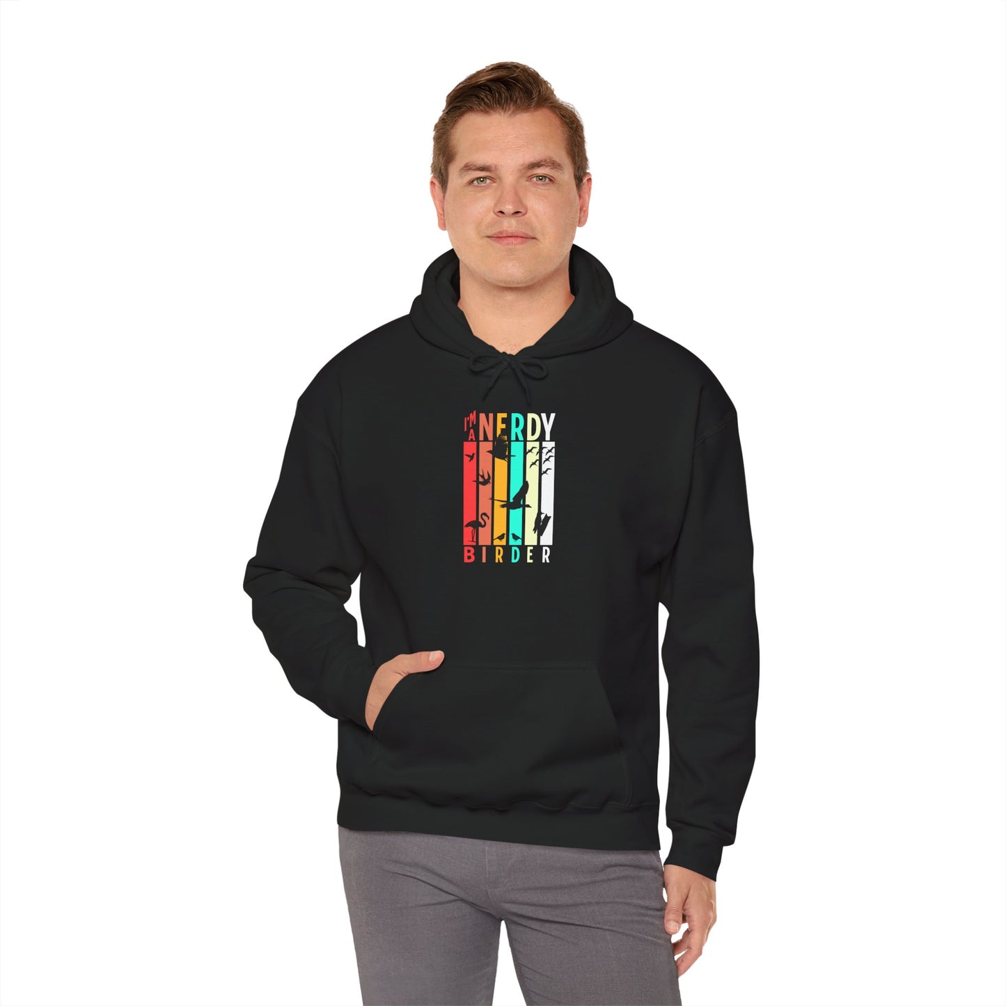 The Nerdy Birder - "I'm A Nerdy Birder" Unisex Hoodie - Cozy Sweatshirt for Nature Lovers