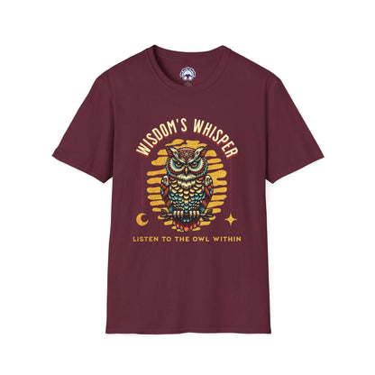 Wisdom's Whisper Unisex Softstyle T-Shirt - Nature Lover's Gift