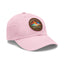The Nerdy Birder - "Let's Go Birding"  Dad Hat, Leather Patch Cap, Perfect Gift for Dads, Nature Lovers, Casual Style Cap, Summer Accessories