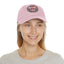 The Nerdy Birder - "I Love BIrding" Dad Hat, Leather Patch Cap, Perfect Gift for Dads, Nature Lovers, Casual Style Cap, Summer Accessories
