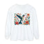 Hummingbird In Bloom Long Sleeve T-Shirt