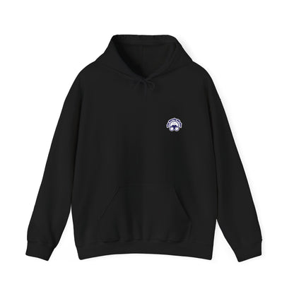 The Nerdy Birder - Easily Distracted by Birds Back Design Unisex Hoodie - Cozy Sweatshirt for Nature Lovers
