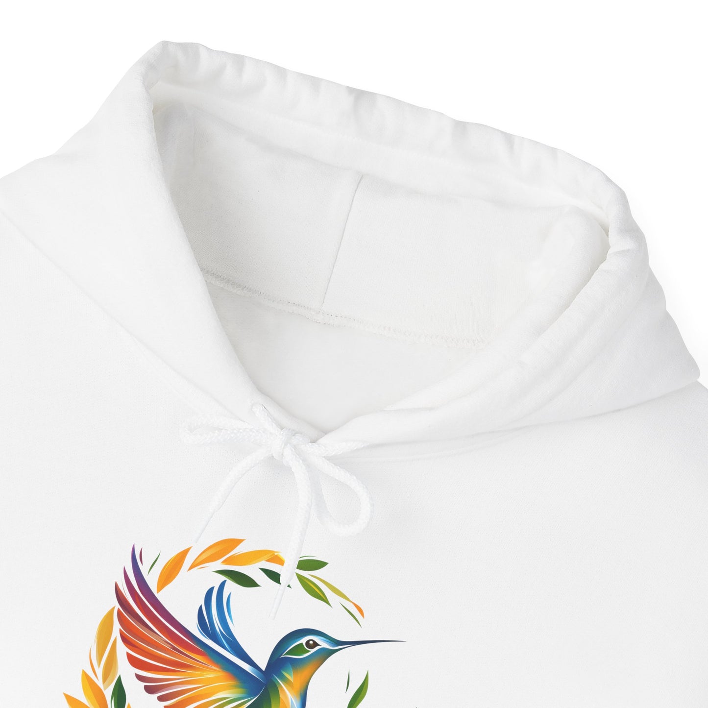 Hummingbird Rainbow Hoodie - Cozy Sweatshirt for Nature Lovers