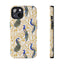 Elegant Peacock Tough Phone Case - Stylish Protection for Nature Lovers