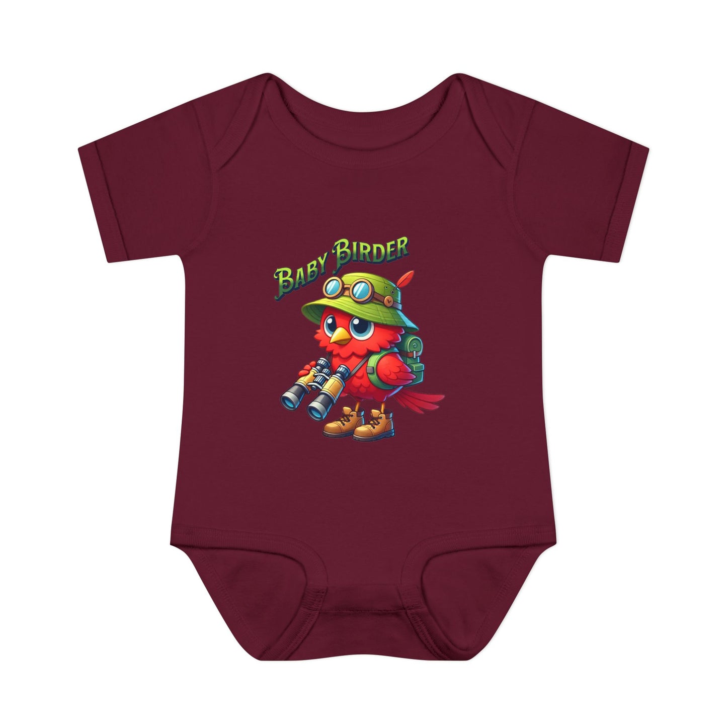 The Nerdy Birder - Baby Birder Infant Bodysuit, Cute Baby Clothes, Baby Shower Gift, Newborn Outfit, Baby Apparel, Gift for Bird Enthusiasts