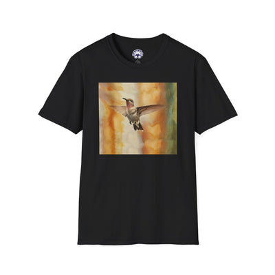Hummingbird Watercolor T-Shirt, Nature Lover Gift, Birdwatching Shirt