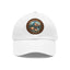 The Nerdy Birder - "Birding is Better in the Mountains" Dad Hat, Leather Patch Cap, Perfect Gift for Dads, Nature Lovers, Casual Style Cap, Summer Accessories