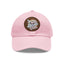 The Nerdy Birder - "Cool Birder Vibes" Dad Hat, Leather Patch Cap, Perfect Gift for Dads, Nature Lovers, Casual Style Cap, Summer Accessories