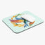 Hummingbird Rainbow Mint Mouse Pad - Fun & Colorful Desk Accessory for Bird Lovers