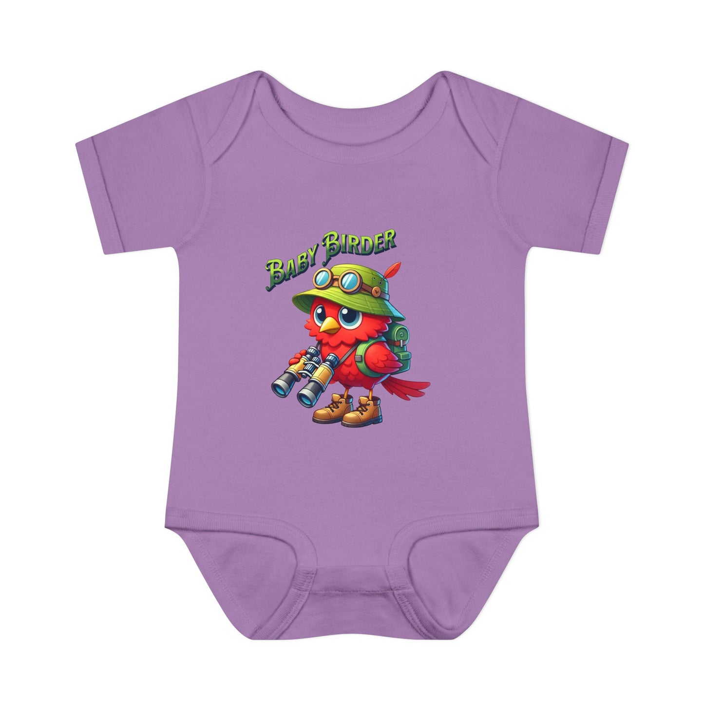 The Nerdy Birder - Baby Birder Infant Bodysuit, Cute Baby Clothes, Baby Shower Gift, Newborn Outfit, Baby Apparel, Gift for Bird Enthusiasts