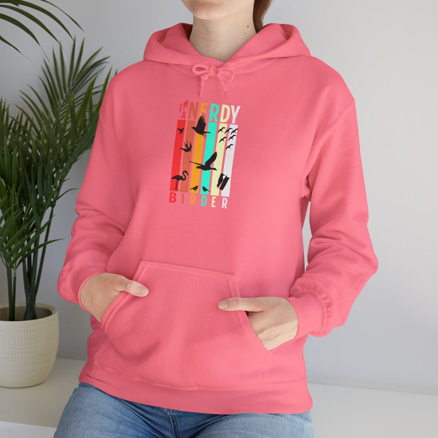 The Nerdy Birder - "I'm A Nerdy Birder" Unisex Hoodie - Cozy Sweatshirt for Nature Lovers