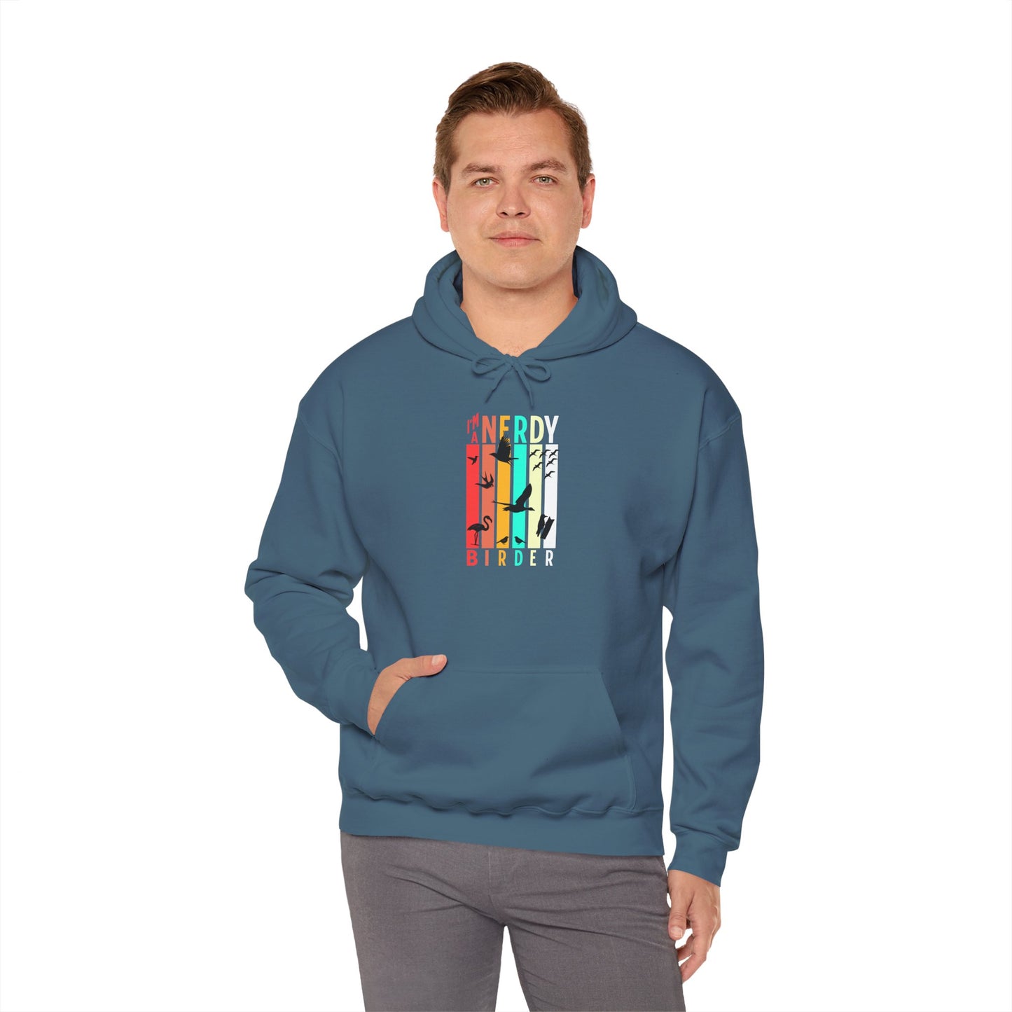 The Nerdy Birder - "I'm A Nerdy Birder" Unisex Hoodie - Cozy Sweatshirt for Nature Lovers