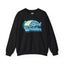 Bird Watcher Teal Graphic Unisex Crewneck Sweatshirt