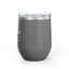 Cool Birder Vibes Wine Tumbler - 12oz Insulated Drinkware for Nature Lovers