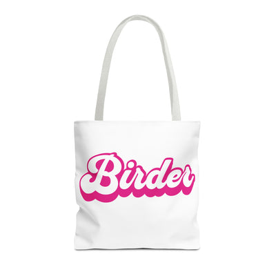 Cute "Birder" Tote Bag for Bird Lovers | Eco-Friendly Carry All