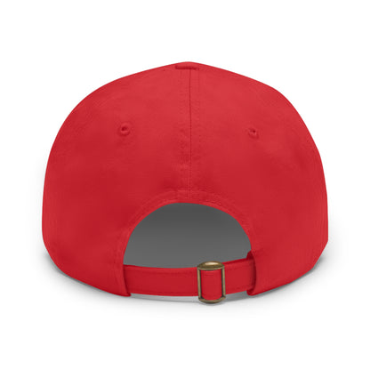 The Nerdy Birder - "I'd Rather be Birding" Dad Hat, Leather Patch Cap, Perfect Gift for Dads, Nature Lovers, Casual Style Cap, Summer Accessories