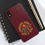 The Nerdy Birder - Birding Heals the Mind & Soul Design, Tough Secure Phone Covers for Bird Lovers, Artistic Gifts for Nature Enthusiasts