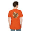 Texas Red-Tailed Hawk on the back of the T-Shirt