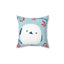 Winter Snow Bird & Cherry Blossom Accent Decorative Pillow - Winter Themed Accent Cushion