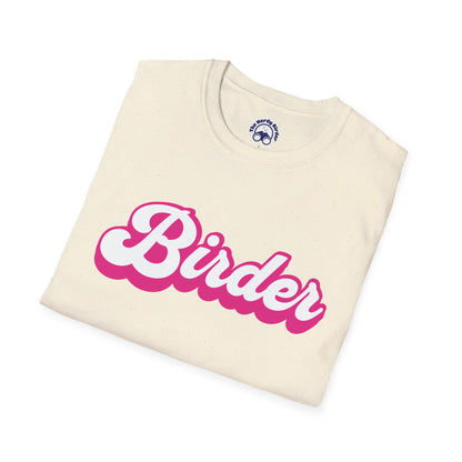 Birder Unisex Softstyle T-Shirt - Retro Vibe Tee for Casual Wear