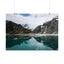 Scenic Mountain Reflection Rolled Poster | Tranquil Nature Wall Art