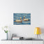 Elegant Pelican Canvas Gallery Wrap - Coastal Wall Art for Nature Lovers