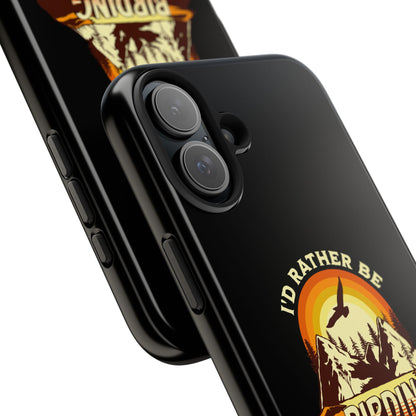 Birding Adventure Tough Phone Case - I'd Rather Be Birding