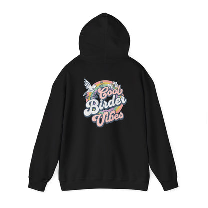 Cool Birder Vibes Unisex Heavy Blend™ Hoodie - Stylish, Cozy Sweatshirt for Nature Lovers