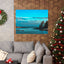 Serene Coastal Matte Horizontal Poster - Ocean Landscape Decor