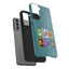 The Nerdy Birder - Bird Nerd Tough Phone Cover for Bird Lovers, Unique Gift for Wildlife Enthusiasts