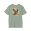 Texas Red-Tailed Hawk on the back of the T-Shirt