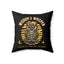 Wisdom's Whisper Owl Pillow - Spiritual Decor for Home