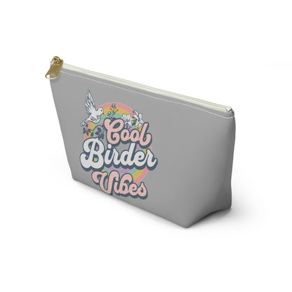 Cool Birder Vibes Accessory Pouch - Stylish Storage for Bird Lovers