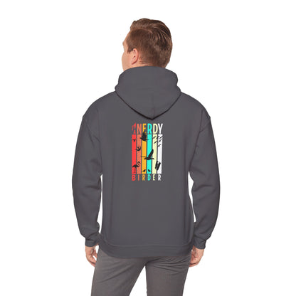 The Nerdy Birder - "I'm A Nerdy Birder" Back Design Unisex Hoodie - Cozy Sweatshirt for Nature Lovers