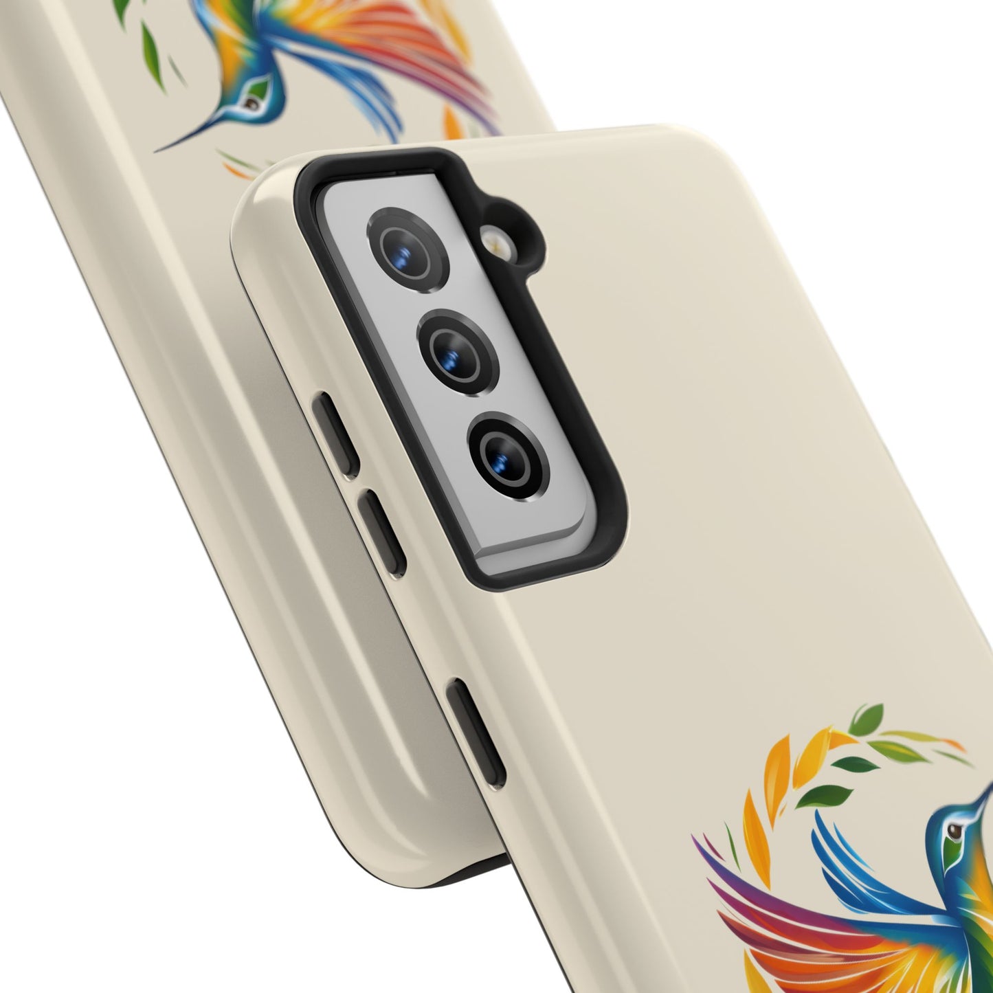 Hummingbird Rainbow Tough Phone Cases