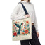 Hummingbird In Bloom Tote Bag - Natural color